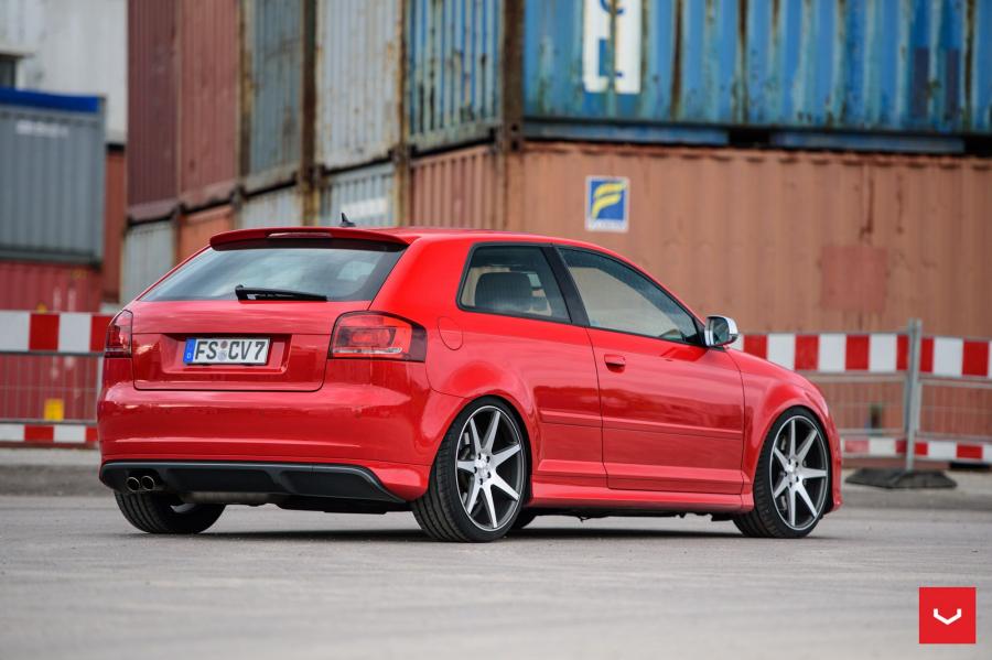  Audi S3 Sportback on Vossen Wheels (CV7) 2016 года  (фото 4 из 26)